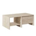 Masuta de cafea, Hanah Home, Laris, 90x35x45 cm, PAL, Travertin
