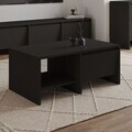 Masuta de cafea, Hanah Home, Laris, 90x35x45 cm, PAL, Negru