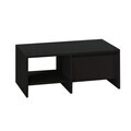 Masuta de cafea, Hanah Home, Laris, 90x35x45 cm, PAL, Negru