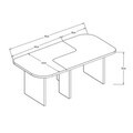 Set masute de cafea, Hanah Home, Iris, PAL, Nuc antic