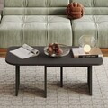 Set masute de cafea, Hanah Home, Iris, PAL, Antracit