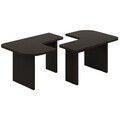 Set masute de cafea, Hanah Home, Iris, PAL, Antracit