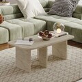 Set masute de cafea, Hanah Home, Iris, PAL, Travertin