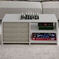 Set masute de cafea, Hanah Home, Gord, PAL, Alb