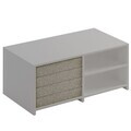 Set masute de cafea, Hanah Home, Gord, PAL, Alb