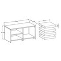 Set masute de cafea, Hanah Home, Gord, PAL, Antracit