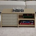 Set masute de cafea, Hanah Home, Gord, PAL, Stejar cald / Stejar safir