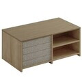 Set masute de cafea, Hanah Home, Gord, PAL, Stejar cald / Stejar safir