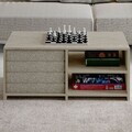 Set masute de cafea, Hanah Home, Gord, PAL, Travertin