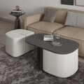 Set masute de cafea, Hanah Home, Twin, PAL, Antracit