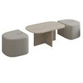 Set masute de cafea, Hanah Home, Twin, PAL, Travertin