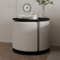 Set masute 2 piese, Hanah Home, Vexana, PAL, Negru