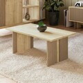 Masuta de cafea, Hanah Home, Ravello, 90x40x50 cm, PAL, Maro