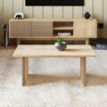 Masuta de cafea, Hanah Home, Ravello, 90x40x50 cm, PAL, Maro