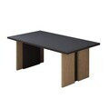 Masuta de cafea, Hanah Home, Ravello, 90x40x50 cm, PAL, Stejar cald / Antracit