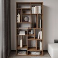 Corp biblioteca, Hanah Home, Nicola, 90x180x30 cm, PAL, Nuc antic
