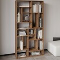 Corp biblioteca, Hanah Home, Nicola, 90x180x30 cm, PAL, Nuc antic