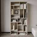 Corp biblioteca, Hanah Home, Nicola, 90x180x30 cm, PAL, Travertin