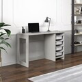 Birou, Hanah Home, Hero, 120x73x45 cm, PAL, Gri