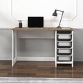 Birou, Hanah Home, Hero, 120x73x45 cm, PAL, Nuc antic