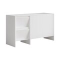 Consola, Hanah Home, Laris 130, 130x81.8x44 cm, PAL, Alb