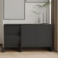 Consola, Hanah Home, Laris 130, 130x81.8x44 cm, PAL, Antracit