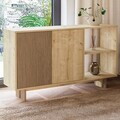 Consola, Hanah Home, Ravello, 140x80x35 cm, PAL, Stejar cald / Stejar safir