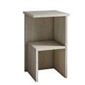 Noptiera, Hanah Home, Roisin, 29.6x50x29.6 cm, PAL, Travertin