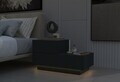 Noptiera, Hanah Home, Kayra, 70x35x38.3 cm, PAL, Antracit