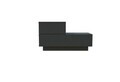 Noptiera, Hanah Home, Kayra, 70x35x38.3 cm, PAL, Antracit