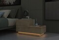 Noptiera, Hanah Home, Kayra, 70x35x38.3 cm, PAL, Maro