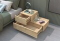 Noptiera, Hanah Home, Kayra, 70x35x38.3 cm, PAL, Maro