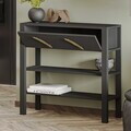 Dulap, Hanah Home, Henric, 90x85x30 cm, PAL, Antracit