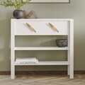 Dulap, Hanah Home, Henric, 90x85x30 cm, PAL, Alb