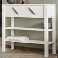 Dulap, Hanah Home, Henric, 90x85x30 cm, PAL, Alb