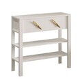 Dulap, Hanah Home, Henric, 90x85x30 cm, PAL, Alb