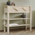 Dulap, Hanah Home, Henric, 90x85x30 cm, PAL, Travertin