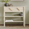 Dulap, Hanah Home, Henric, 90x85x30 cm, PAL, Travertin