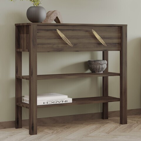 Dulap, Hanah Home, Henric, 90x85x30 cm, PAL, Nuc antic