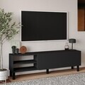 Comoda TV, Hanah Home, River, 150x48.2x31.4 cm, PAL, Antracit