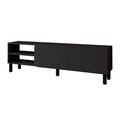 Comoda TV, Hanah Home, River, 150x48.2x31.4 cm, PAL, Antracit