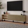 Comoda TV, Hanah Home, River, 150x48.2x31.4 cm, PAL, Stejar cald / Stejar safir