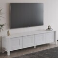 Comoda TV, Hanah Home, Vachel, 160x45x35 cm, PAL, Alb