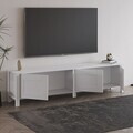 Comoda TV, Hanah Home, Vachel, 160x45x35 cm, PAL, Alb