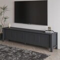 Comoda TV, Hanah Home, Vachel, 160x45x35 cm, PAL, Antracit