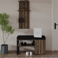 Cuier cu pantofar, Hanah Home, Lion, PAL, Nuc antic