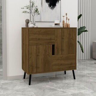 76.5x79.5x35 cm, Nuc Istanbul;Black Wood