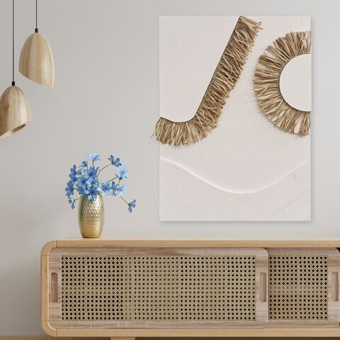 Tablou decorativ, RF8982, Canvas, Rama din lemn (grosime 3 cm), Multicolor