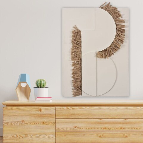 Tablou decorativ, RF9649, Canvas, Rama din lemn (grosime 3 cm), Multicolor