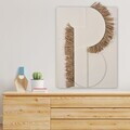 Tablou decorativ, RF9649, Canvas, Rama din lemn (grosime 3 cm), Multicolor